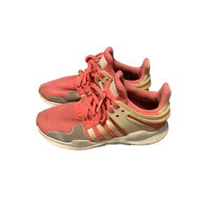 Adidas Ortholite Womens Size 7 EQT Pink White Support Running Shoes Sneakers Mes